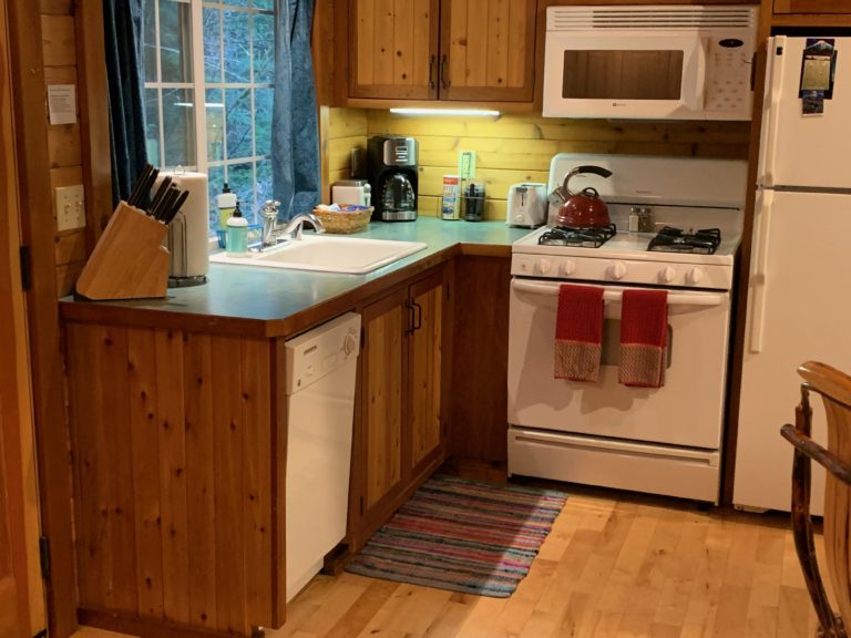 Dream Weaver Cabin Kitchen