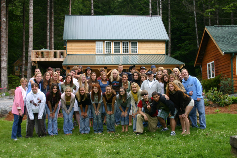 Group of teens