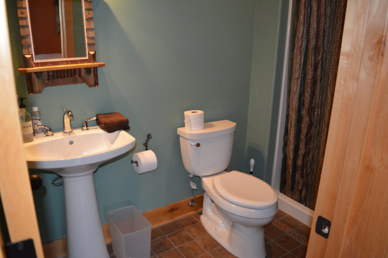 Bathroom off bedroom #3