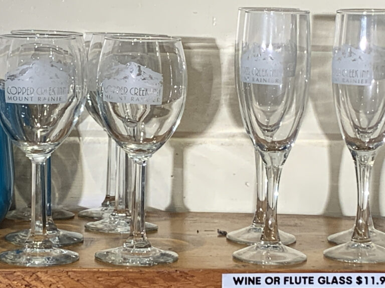 Wine and champagne glasses