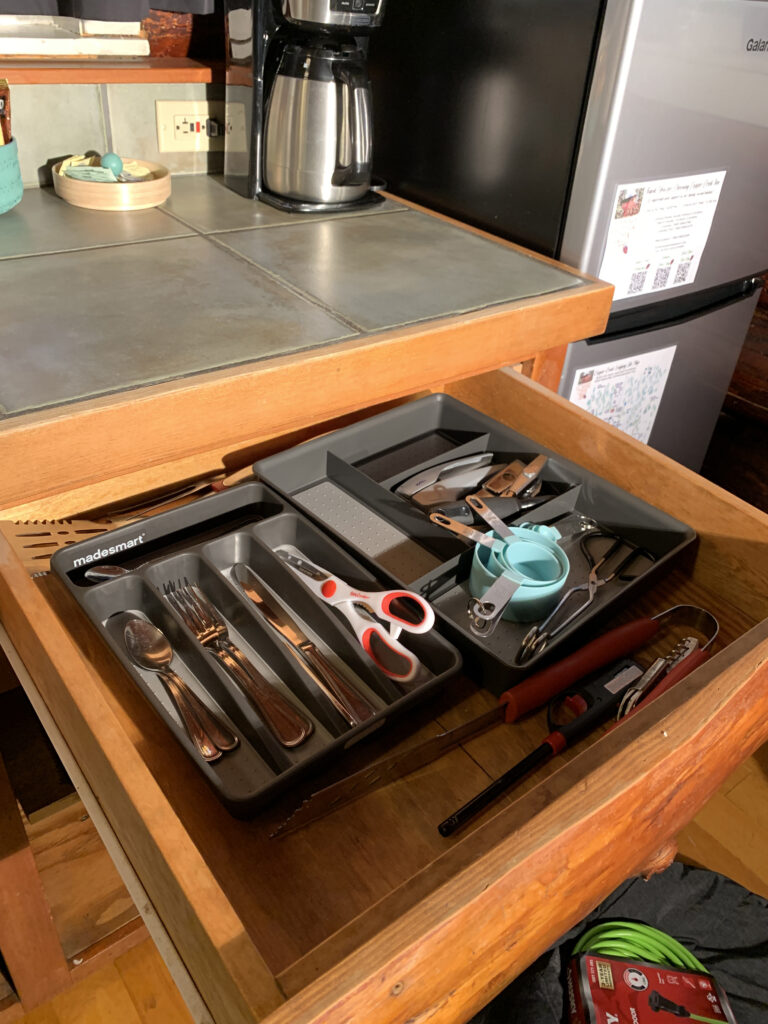 Copper Creek Log Cabin Kitchen Drawer